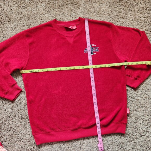 Vintage Coca Cola Red Soft Sweater - Picture 9 of 12